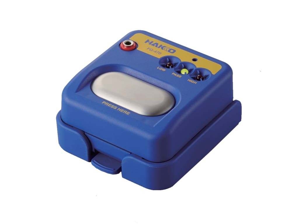 Hakko FG470-02 - Wrist Strap and Grounding Wire Tester