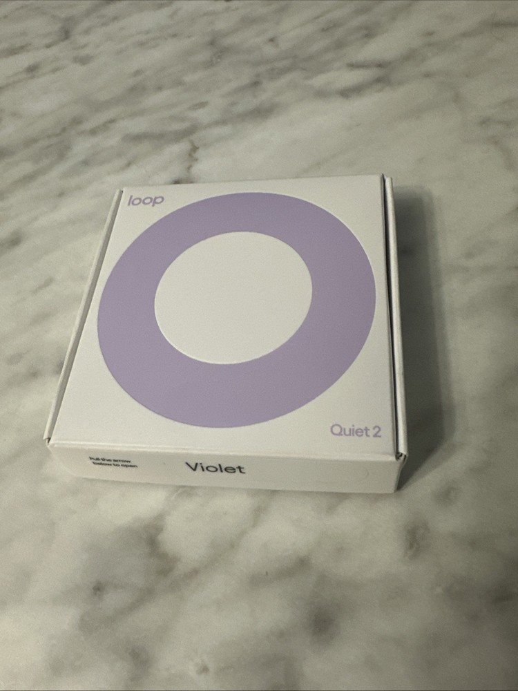 Loop Quiet 2 Earplugs Violet Noise Canceling Earbuds