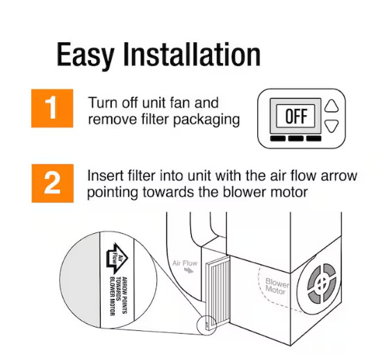 14 x 30 x 1 Standard Pleated Air Filter FPR 5, 3-Pack, Air Filters Replacement