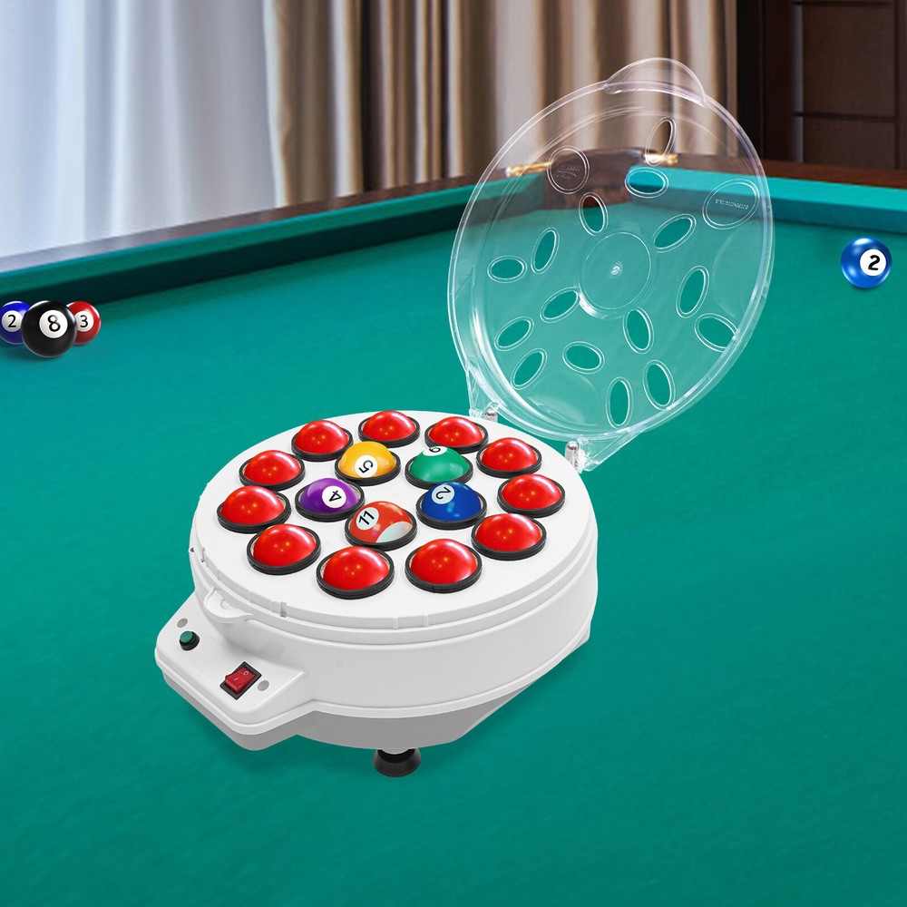 Automatic Pool Balls Cleaner/Snooker Cleaner Maintenance Cleaning Machine 110V