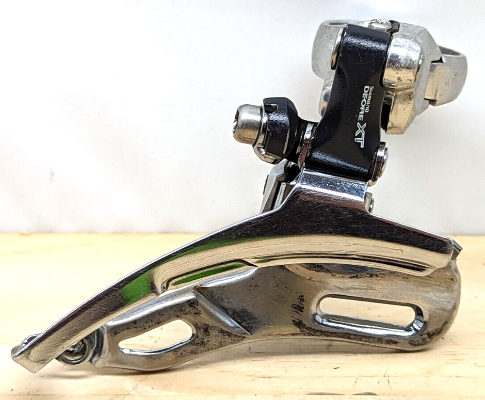 Shimano Deore XT M737 34.9 clamp top pull front derailleur