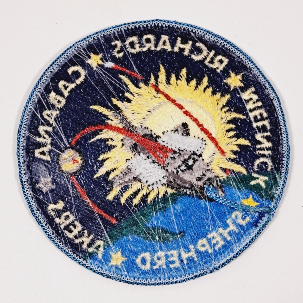 NASA STS-41 Discovery Space Shuttle Mission Embroidered 4" Crew Patch