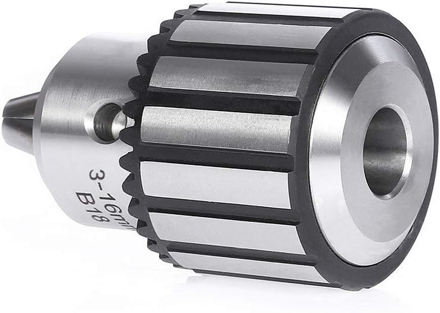 Precision 5/8" Drill Chuck with Keyed Lock & Durable MT2 Shank - 0.63" Capacity