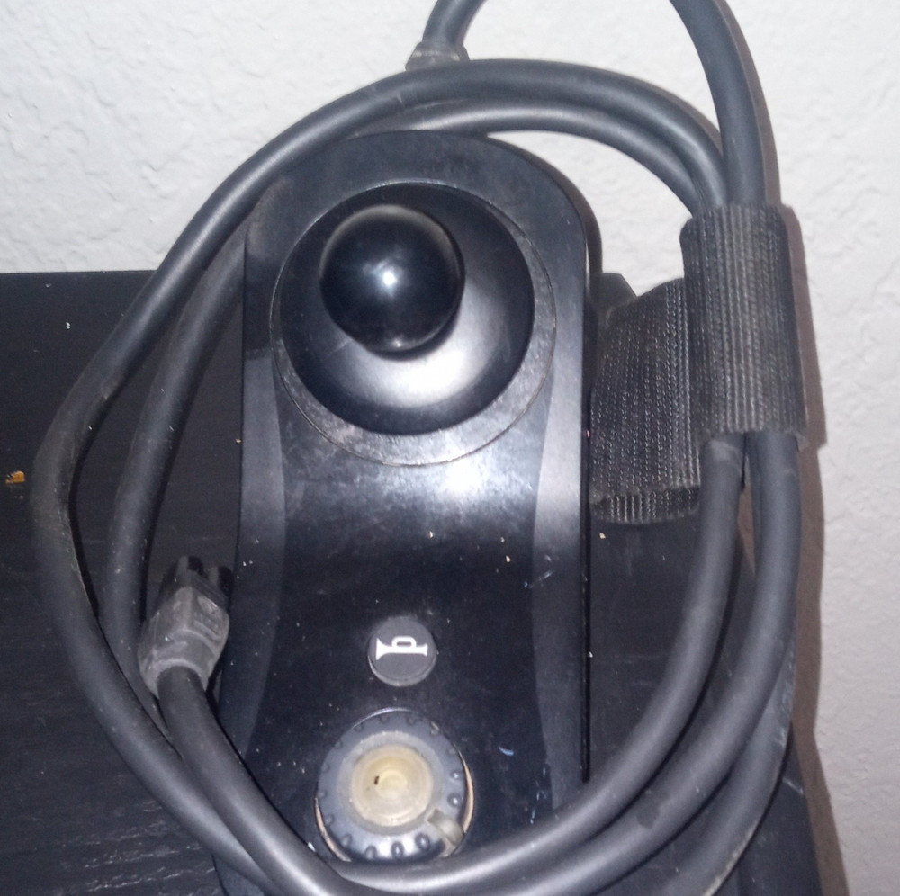 Black Electric Wheelchair Joystick Controller with Cable