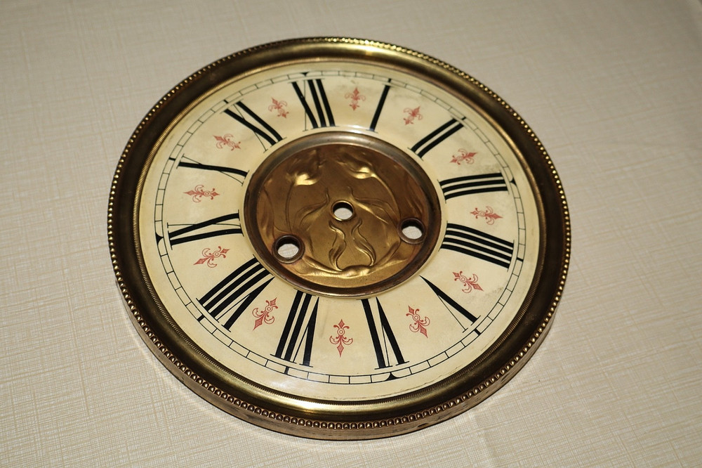 Mauthe FMS German Wall Clock Dial