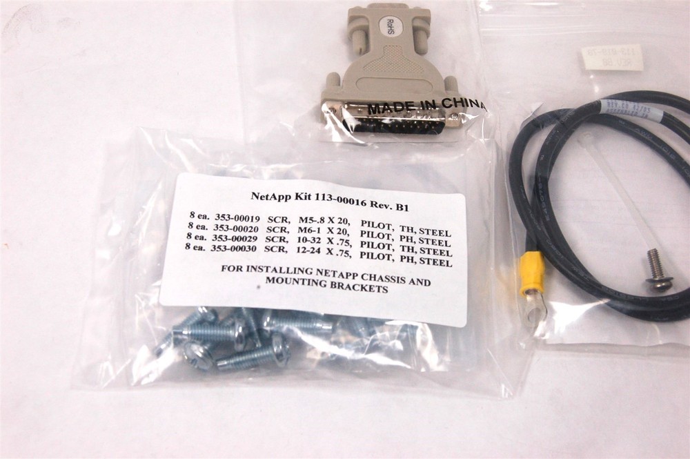 New NetApp Chassis & Mounting Bracket Install Kit 113-00016