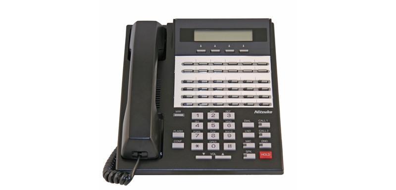 Fully Refurbished Nitsuko 92773 34-Button LRG Display Speaker (Black)