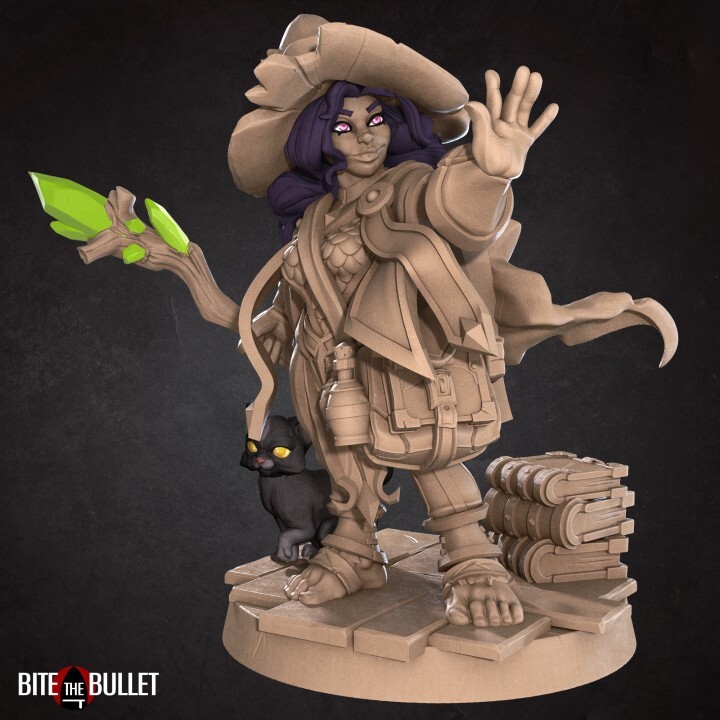 Bite the Bullet Fantasy Miniature Bundle Halfling Adventurers