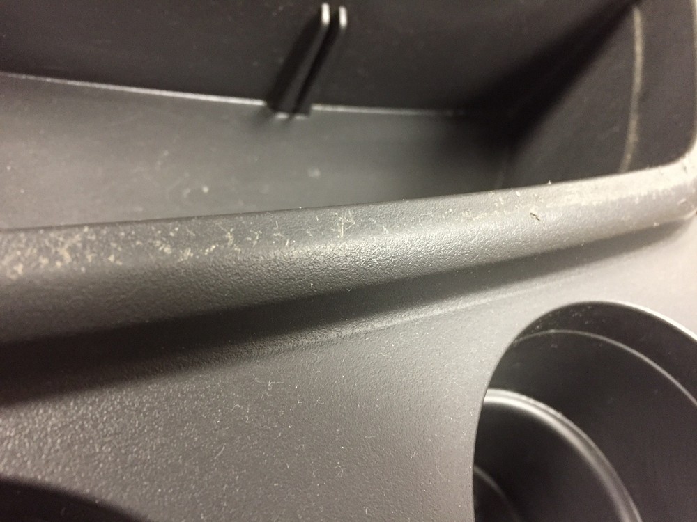 97-15 Ford E-150 E-250 E-350 E-450 Econoline Van Gray Center Console Cup Holder