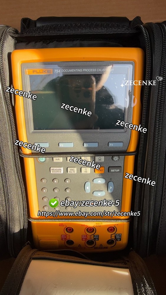 Fluke 754 Documenting Multifunction Process Calibrator HART NIST Calibrated Data