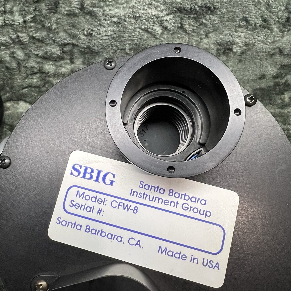 Sbig ST-7E Asteonomy Camera w/ CFW-8 Filter Wheel UNTESTED