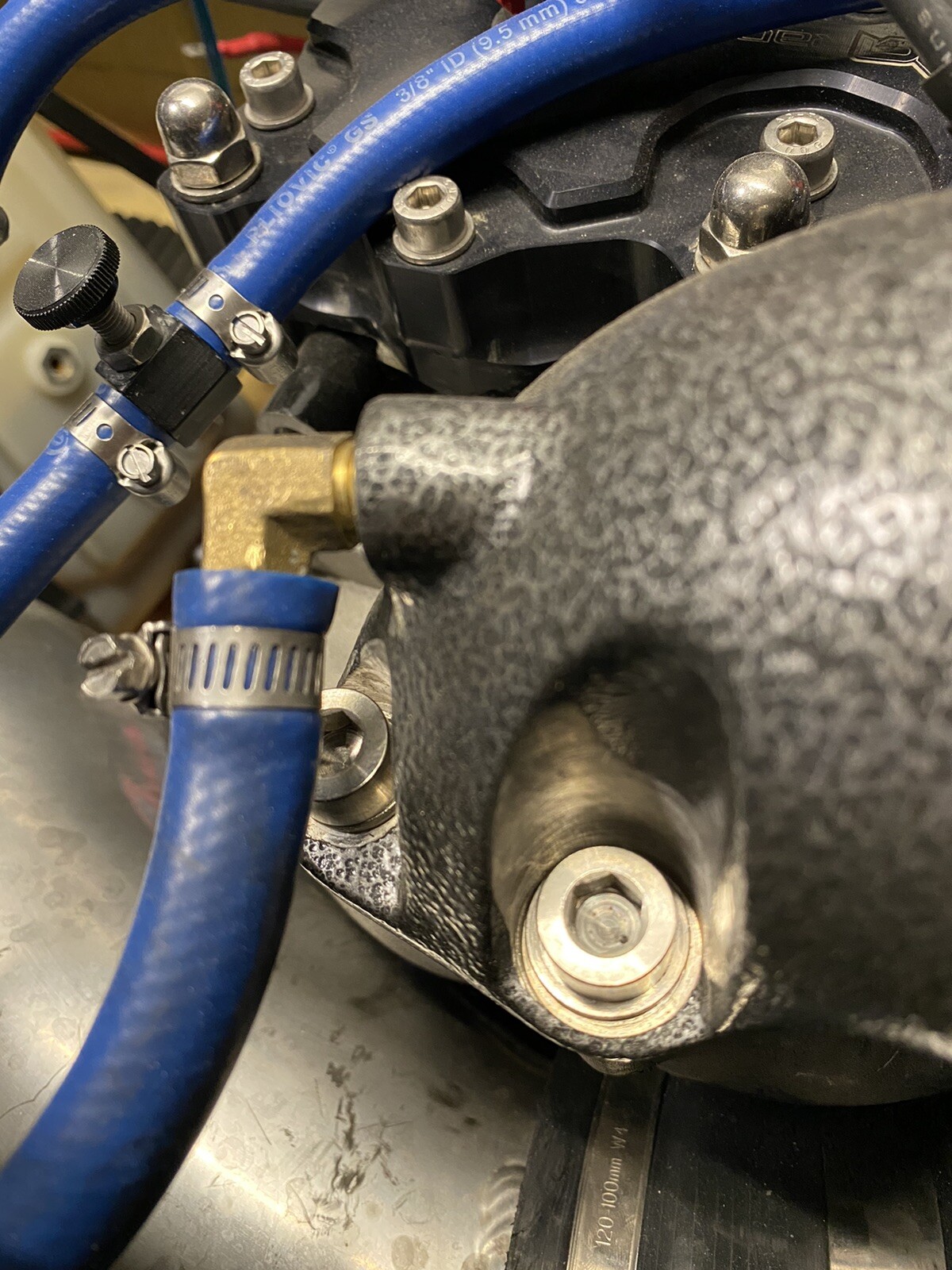 Kawasaki Jet Ski 650 750 Factory Pipe Header Bolts Titanium