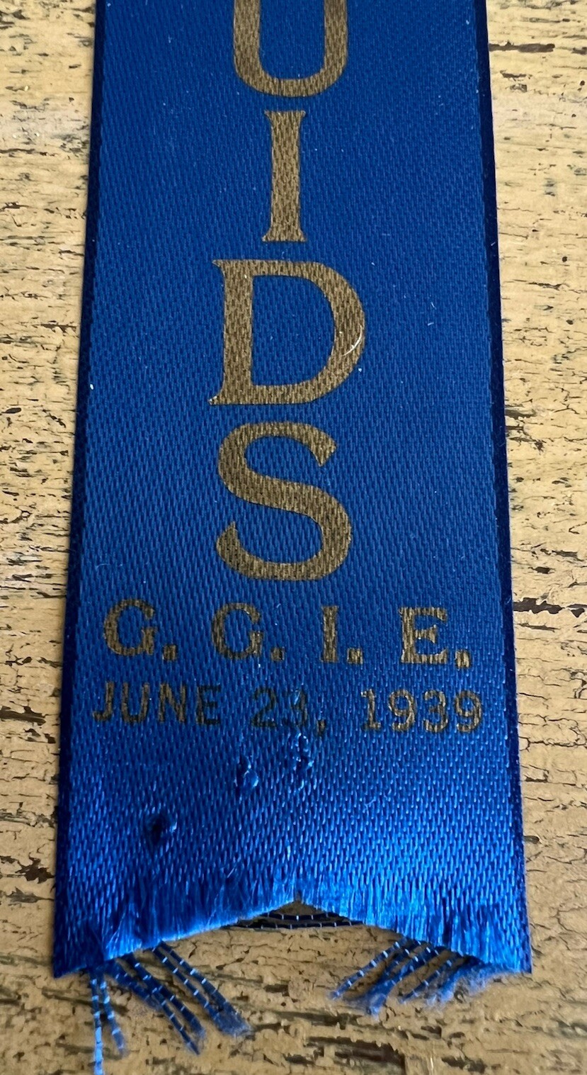 1936-1939 Druids California Ribbons Ephemera Lot