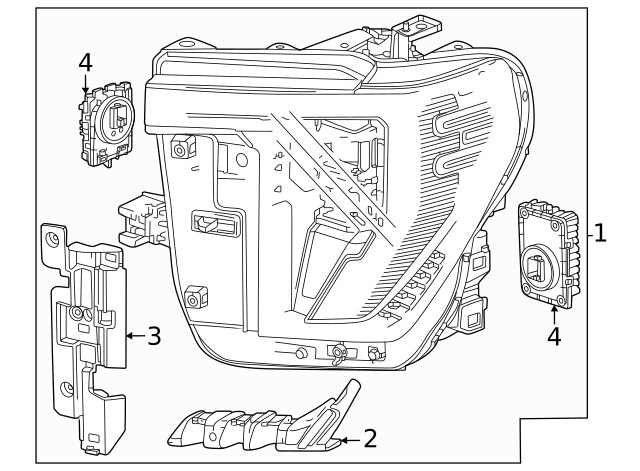 Genuine GM Mount Bracket 85124399