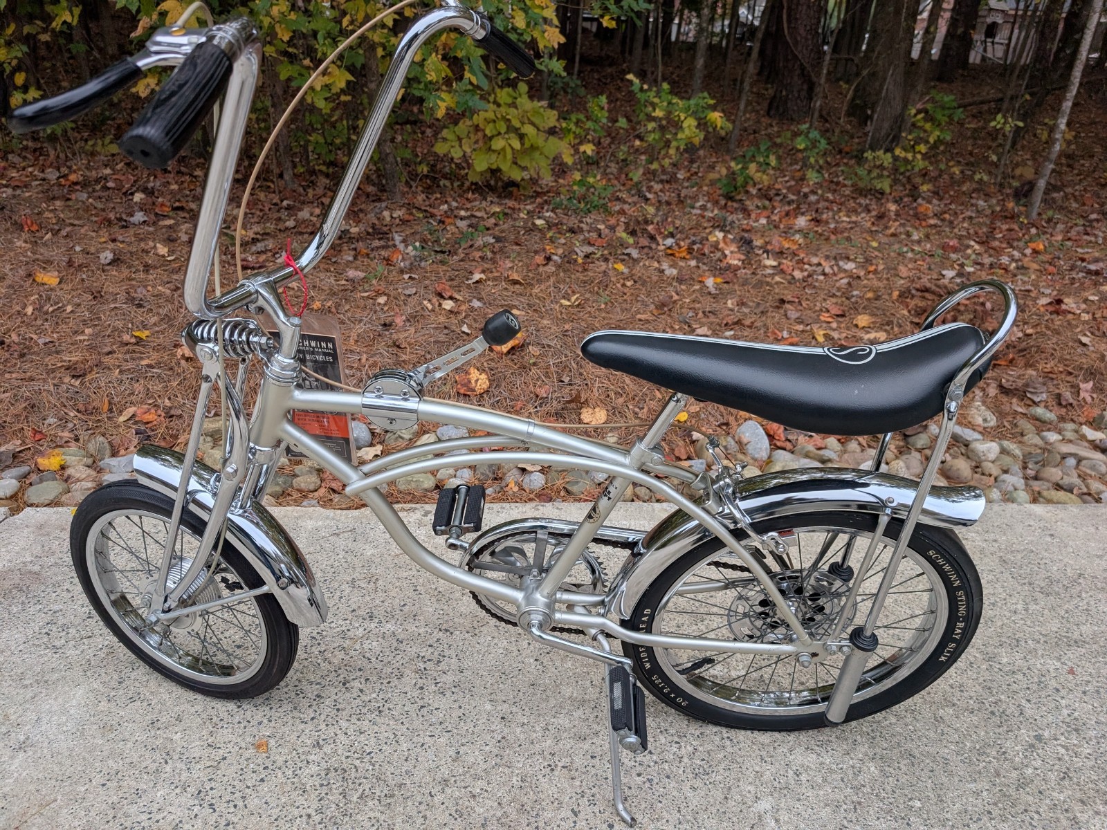 SCHWINN 1971 GREY GHOST KRATE Bicycle 5 speed STINGRAY 20 inch Bike ORIGINAL