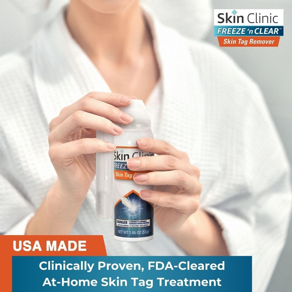 Effortless Skin Tag Treatment Kit - 8 Precision Tips, -Cleared Solution