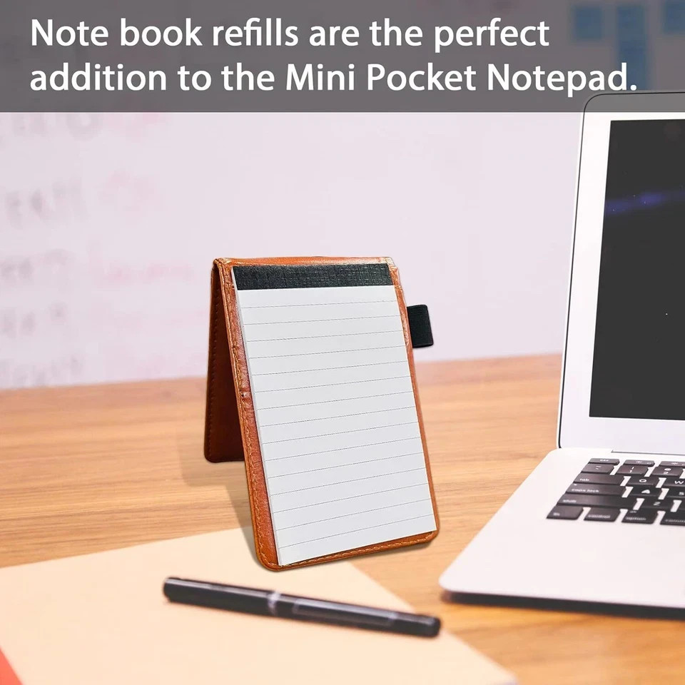 20 Pack Small Notepad, 3 x 5 Inch Ultra Quality Note Pads, Server Lined Papers a