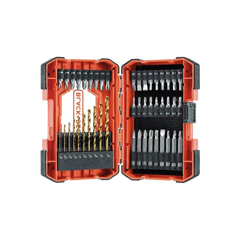 beyond by BLACK+DECKER Drill Bit Set / Screwdriver Bit Set, 46-Piec... Fast Ship