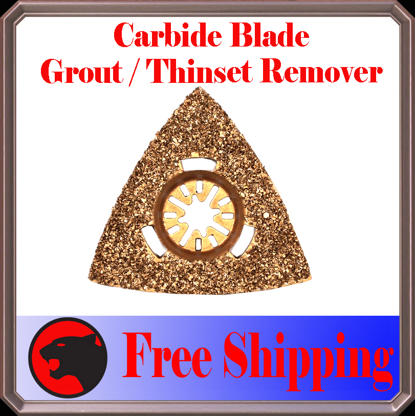Carbide Grout Rasp Oscillating MultiTool Blades Disc ForGrout line remove