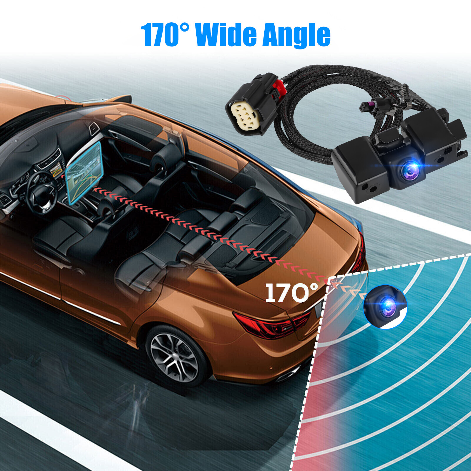 84062896 Rear View Parking Backup Camera For Chevy Silverado/GMC Sierra 2016-19