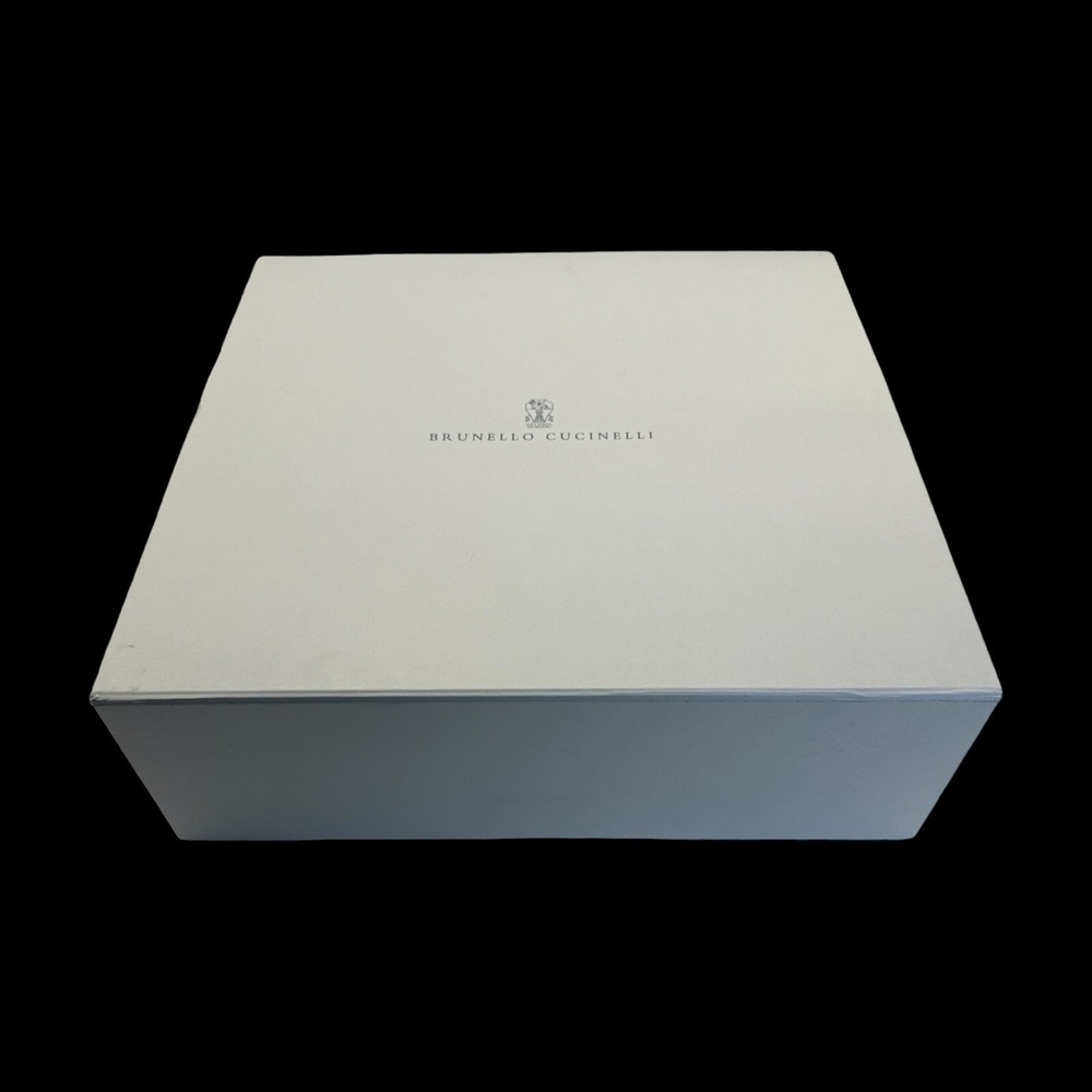 Authentic Brunello Cucinelli Empty Magnetic Gift Storage Box 14.75”x15”x5” READ*