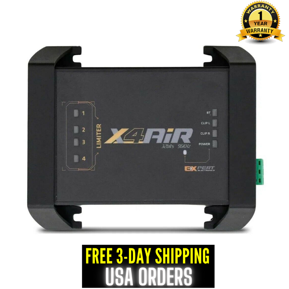 Expert Electronics X4 AiR Bluetooth Digital Audio Processor 32 bits 96KHz