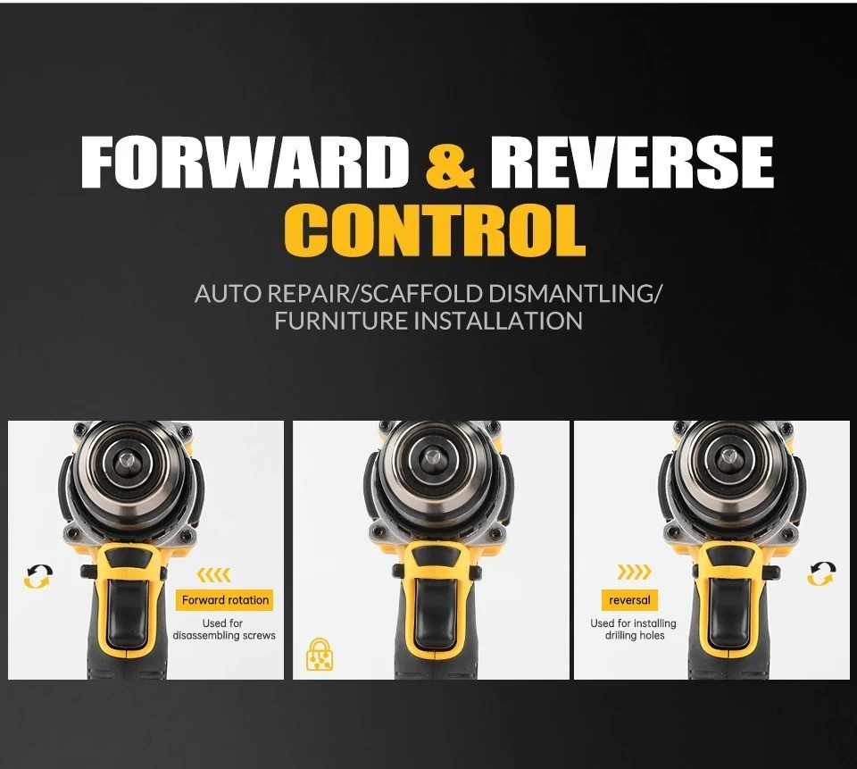 DEWALT DCD805 (Copy Model) MAX 20V Brushless Cordless Drill Driver (No Battery)