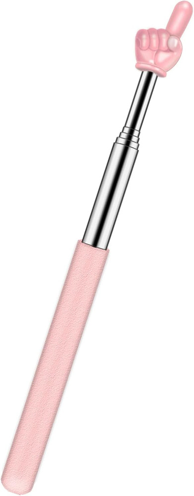 Retractable Teacher Pointer for Classroom Kids Reading,  Extendable Finger Point