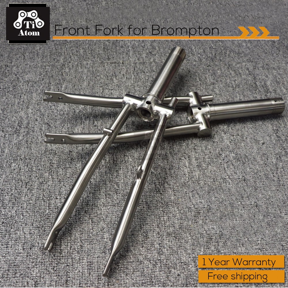 Ti Atom/ Titanium Front Fork for Brompton