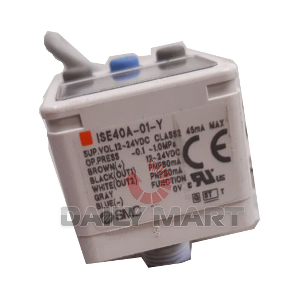 New In Box SMC ISE40A-01-Y Pressure Sensor