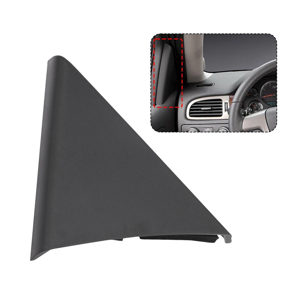 Driver Side Interior Mirror Trim Triangle Cover For Chevy Silverado GMC 2007-14