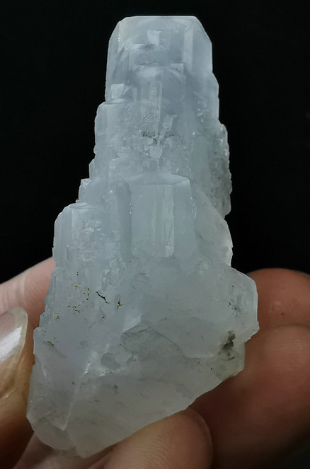 UV Fluorescent Stair Step Stacked Elestial Calcite