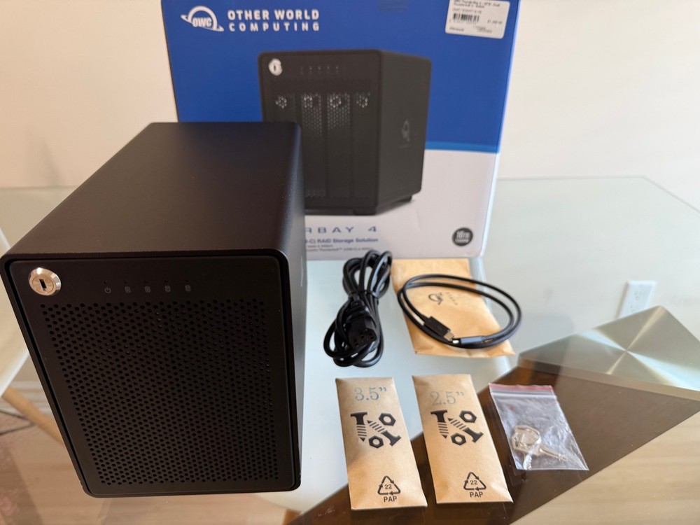 OWC Thunderbay 4 16TB Thunderbolt 3 RAID 5 Array ( 4 X 4TB )