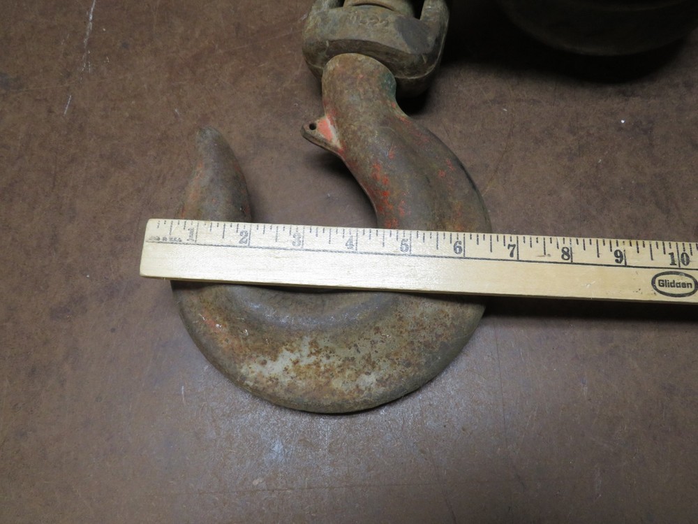 McKissick SWL 15.5 Ton Snatch Block 6" Sheave Hook