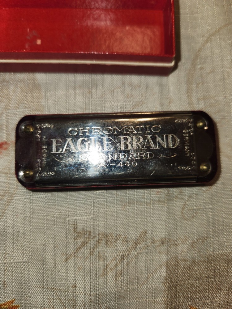 CHromatic harmonica Made In Germany Eagle Brand A-440