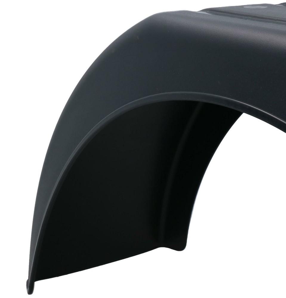 13" Plastic Mudguards Fender (Single) Flush Fit & Mud Guard Angle (SMALL) Brack