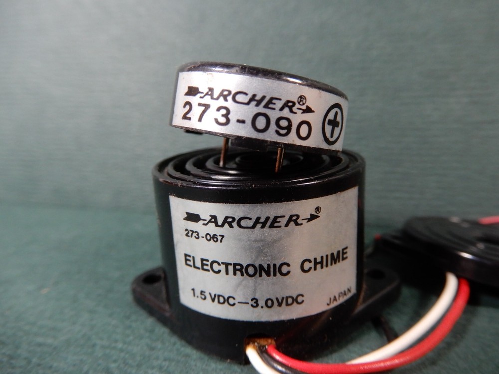 Five Various Size and Make Piezo Buzzers and Speakers