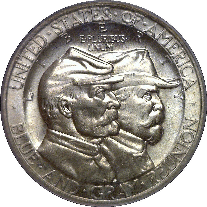 1936 Gettysburg Commemorative Half Dollar PCGS MS-65 CAC