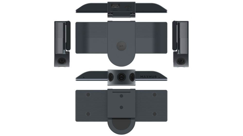 4K Panoramic Webcam Microphone USB-C MAXHUB MHUCM30
