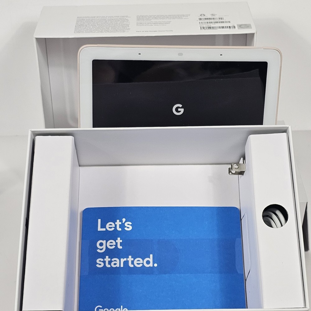 GOOGLE Home Hub Smart Display with Google Assistant 1st Generation NEW OPEN BOX
