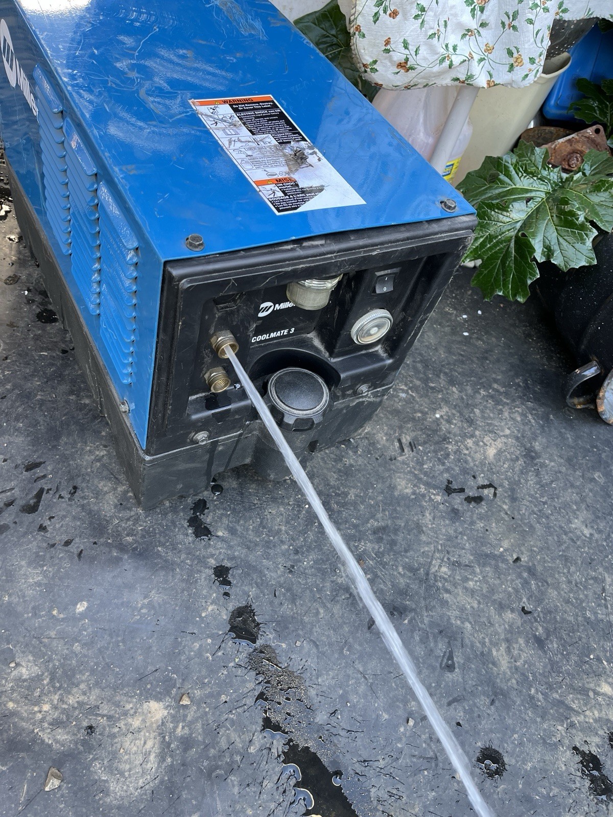 Miller Coolmate 3 Water Coolant System, SOLD AS IS ONLY.