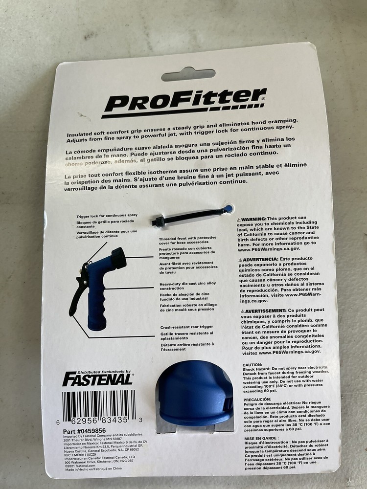 soft-grip garden hose nozzle