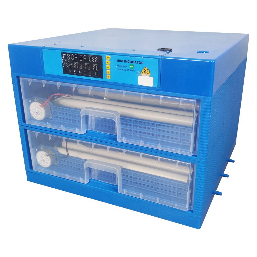 128 Eggs Automatic Drawer Incubator Egg Turning Automatic Water Supply 110V