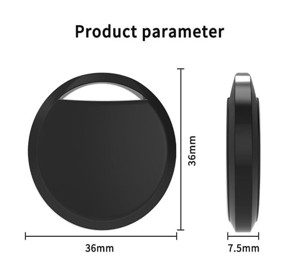 Air Tracker Tags 4 Pack Smart Tag Bluetooth Trackers Work with Apple Find My ...