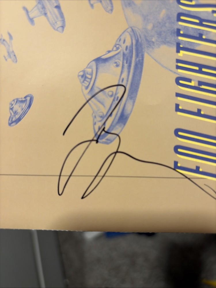 Foo Fighters “This Is a Call” CD Single Signed Taylor Hawkins & Shiflett