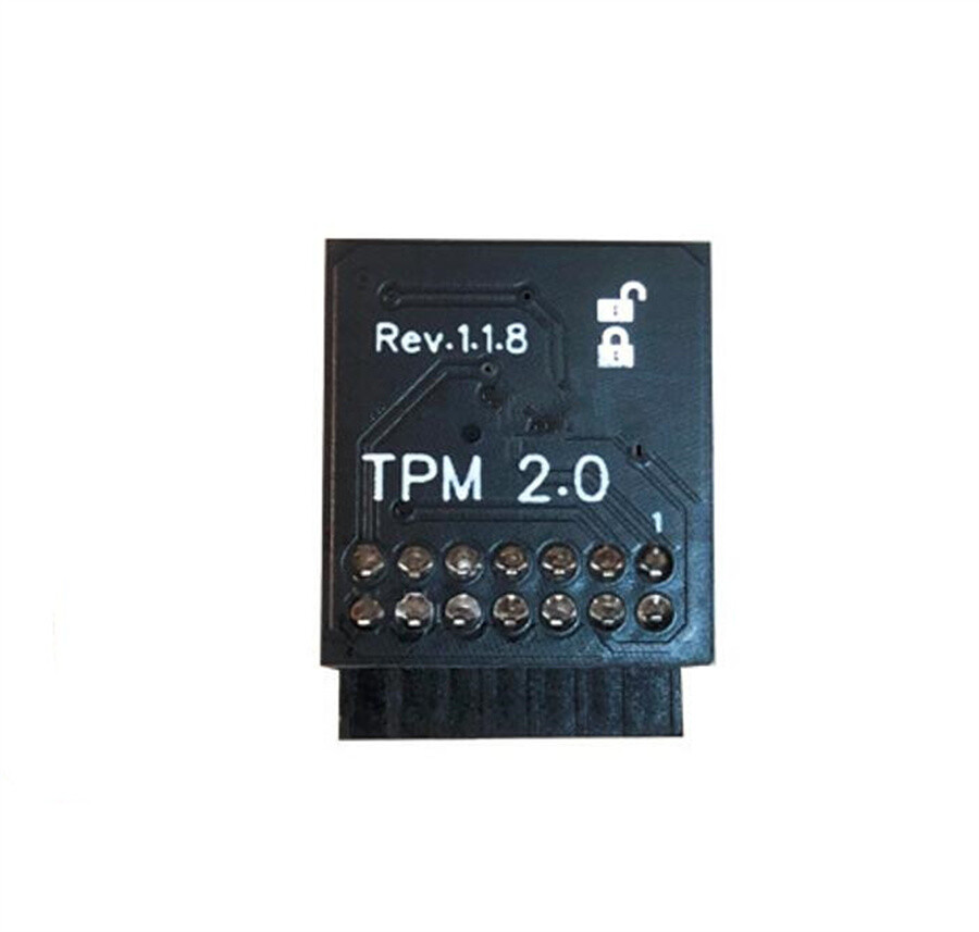 TPM 2.0 Security Module Trusted Platform Module 14-Pin For MSI 14PIN LPC MS-4136
