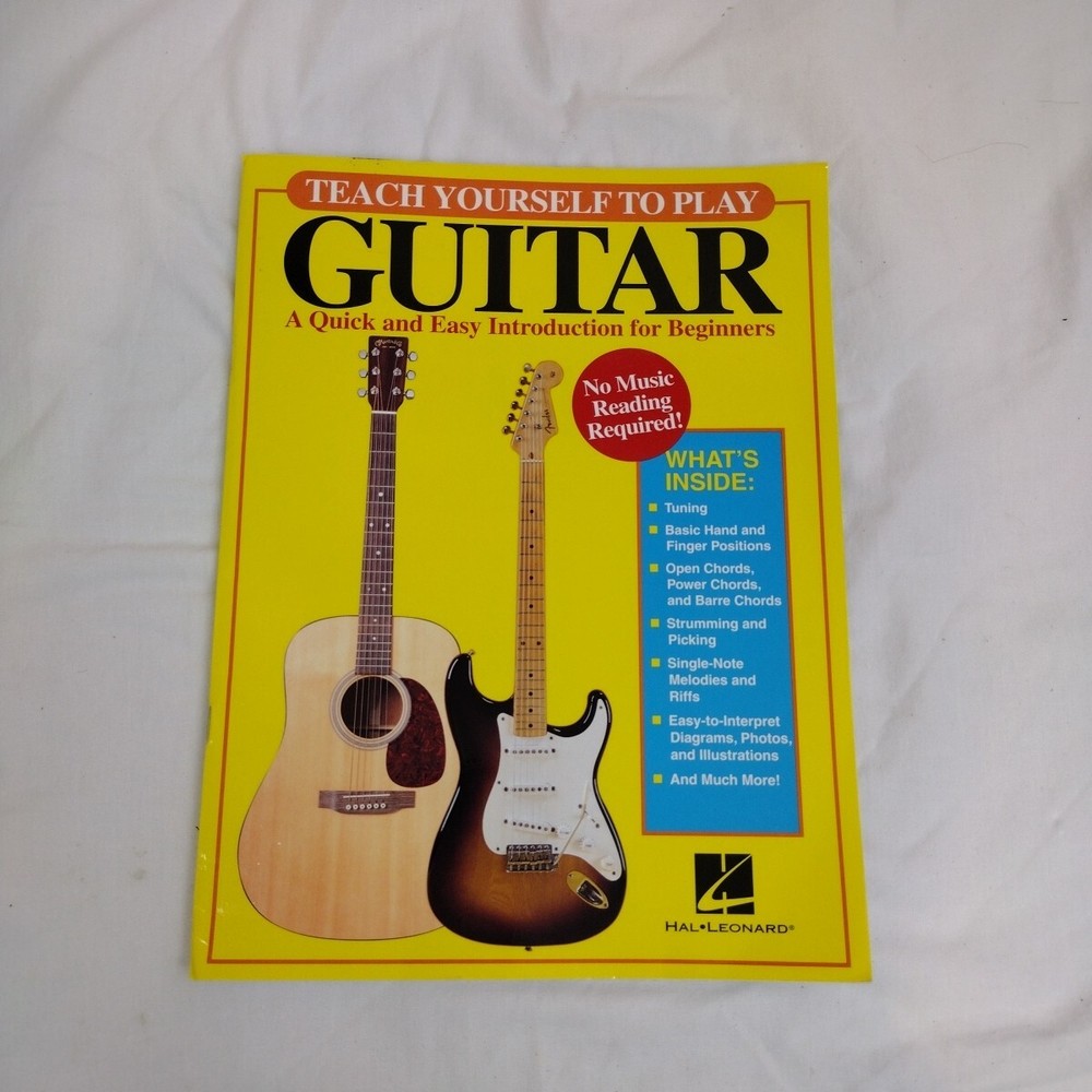 Teach Yourself to Play Guitar: A Quick and Easy Introduction Beginner Lessons