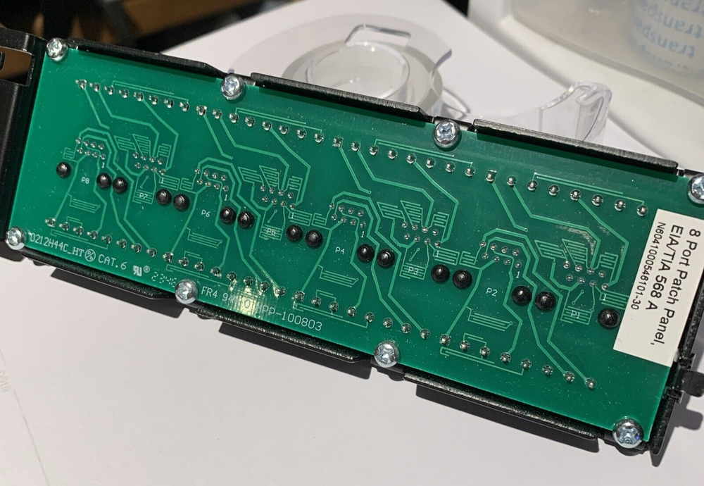 Structured Cable Products Cat.6 Patch Panel Module PP-8-CAT6