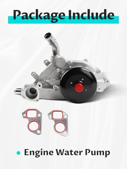 Engine Water Pump Compatible with Escalade Avalanche Express Silverado AW5104