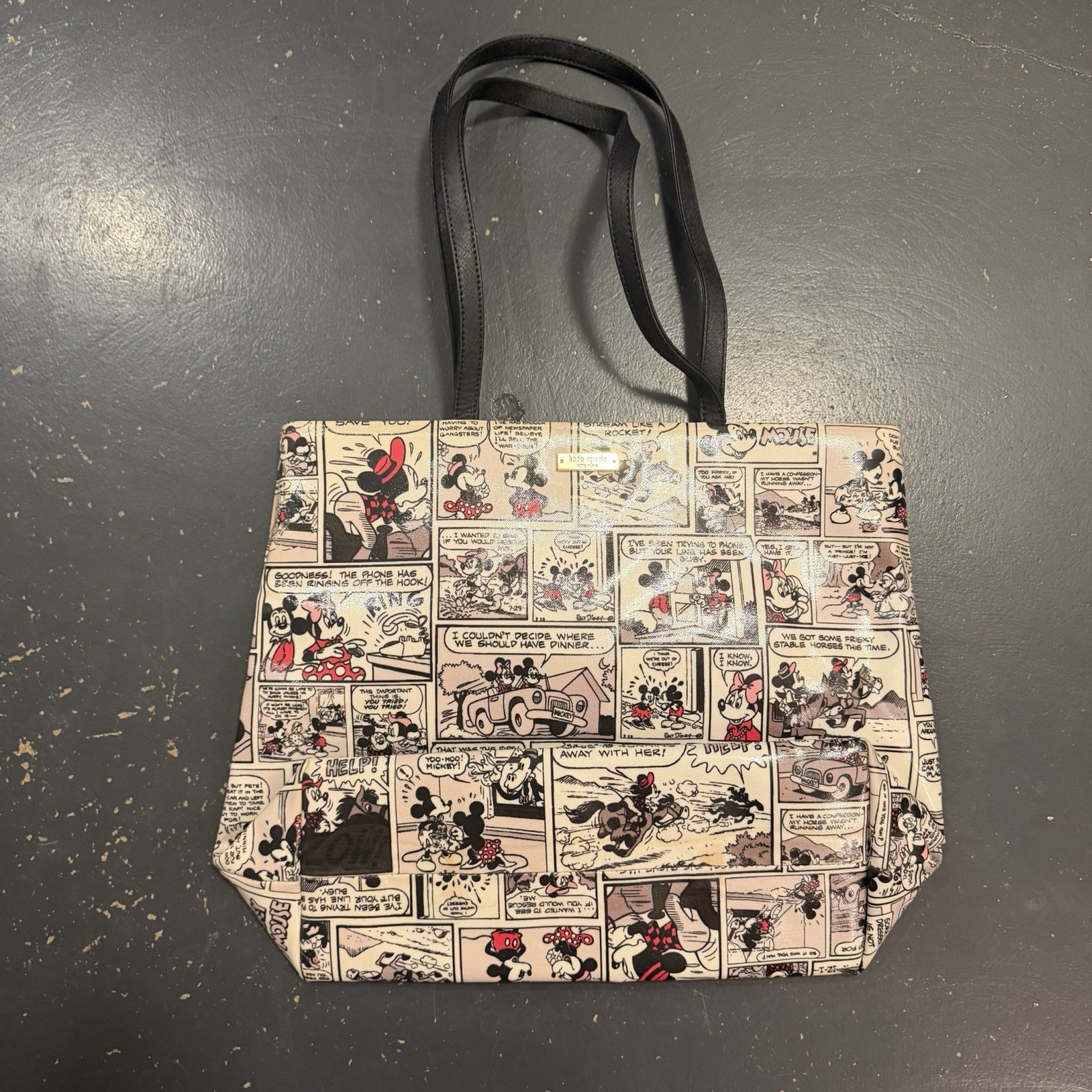 Kate Spade x Disney Tote Bag Minnie Mouse Comic
